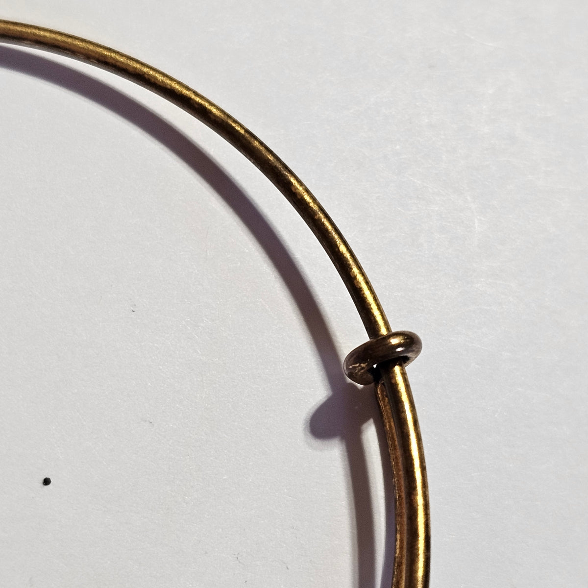 Alyx and Ani Letter M Charm Bracelet Bronze