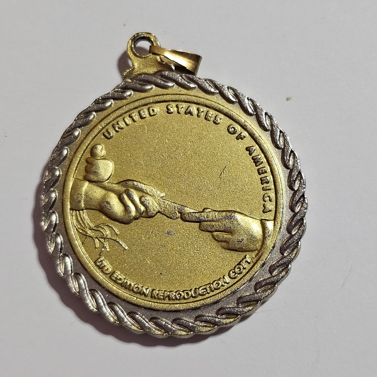 Replica 2011 American Indian Relief Council Coin Pendant