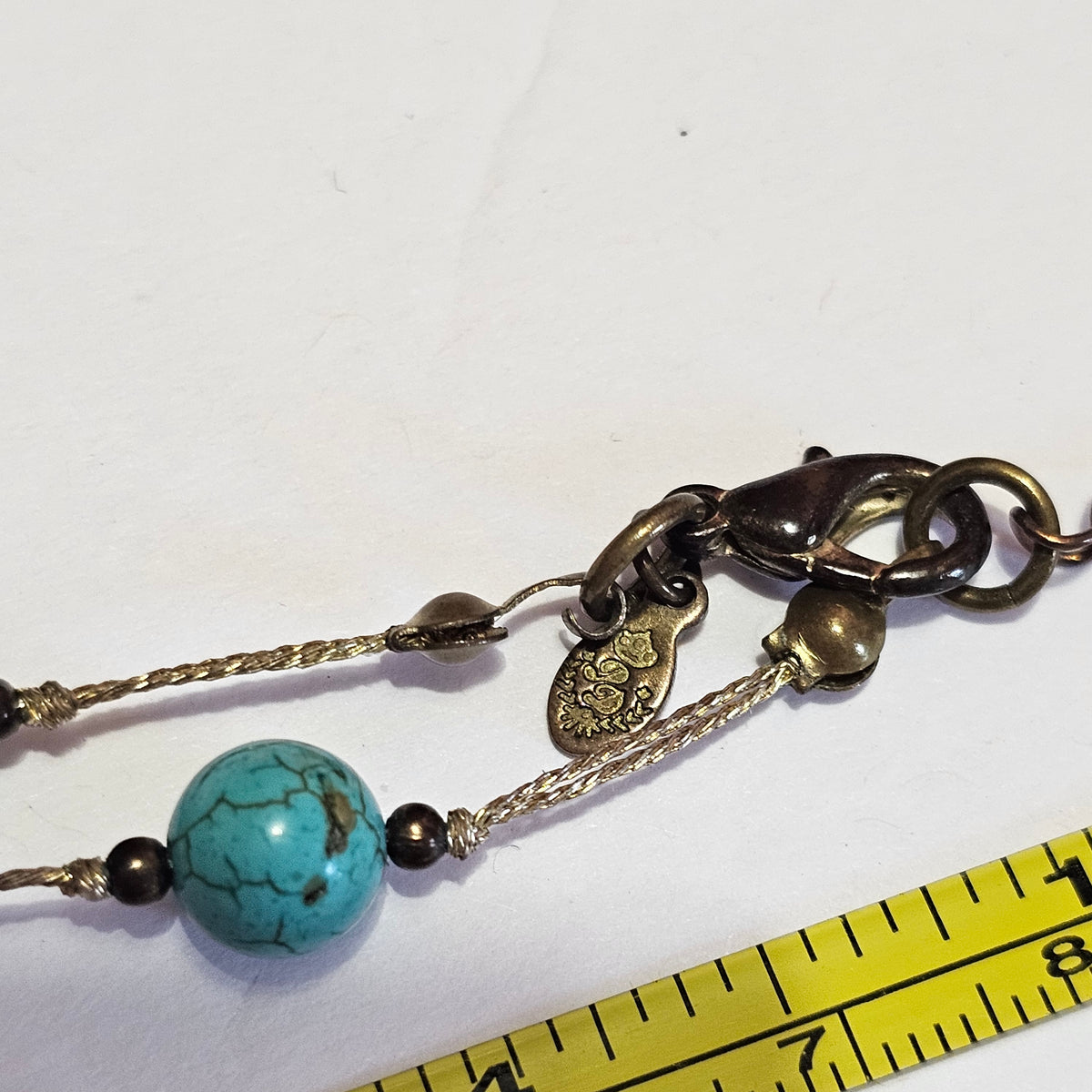 Premier Designs Vintage Natural Stone Station Necklace