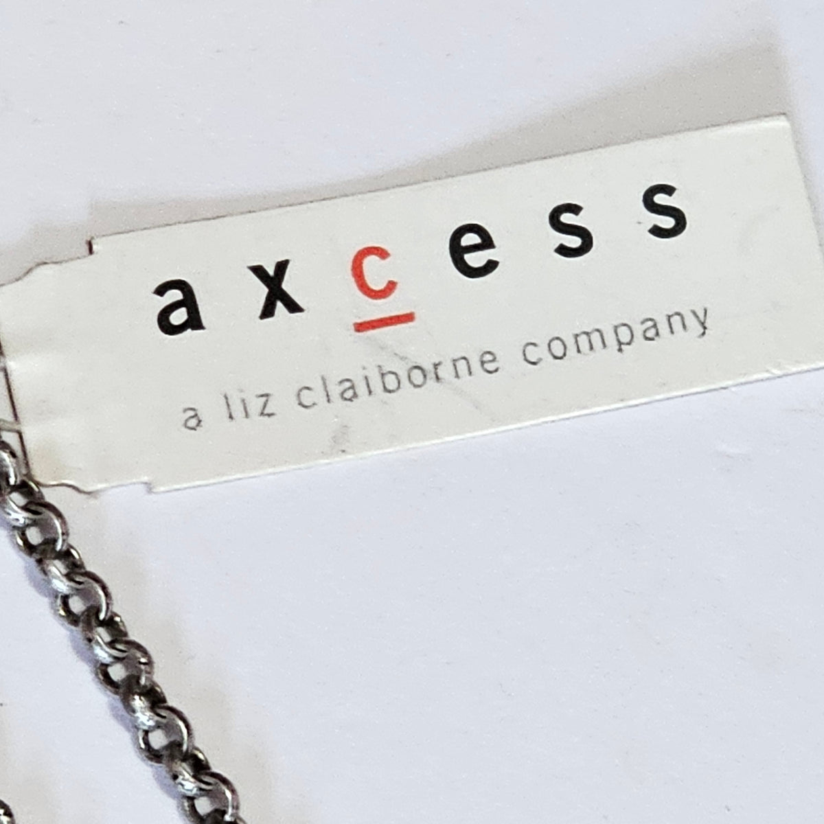 Silver-tone Faux Turquoise Fashion Y2K Necklace Liz Claiborne