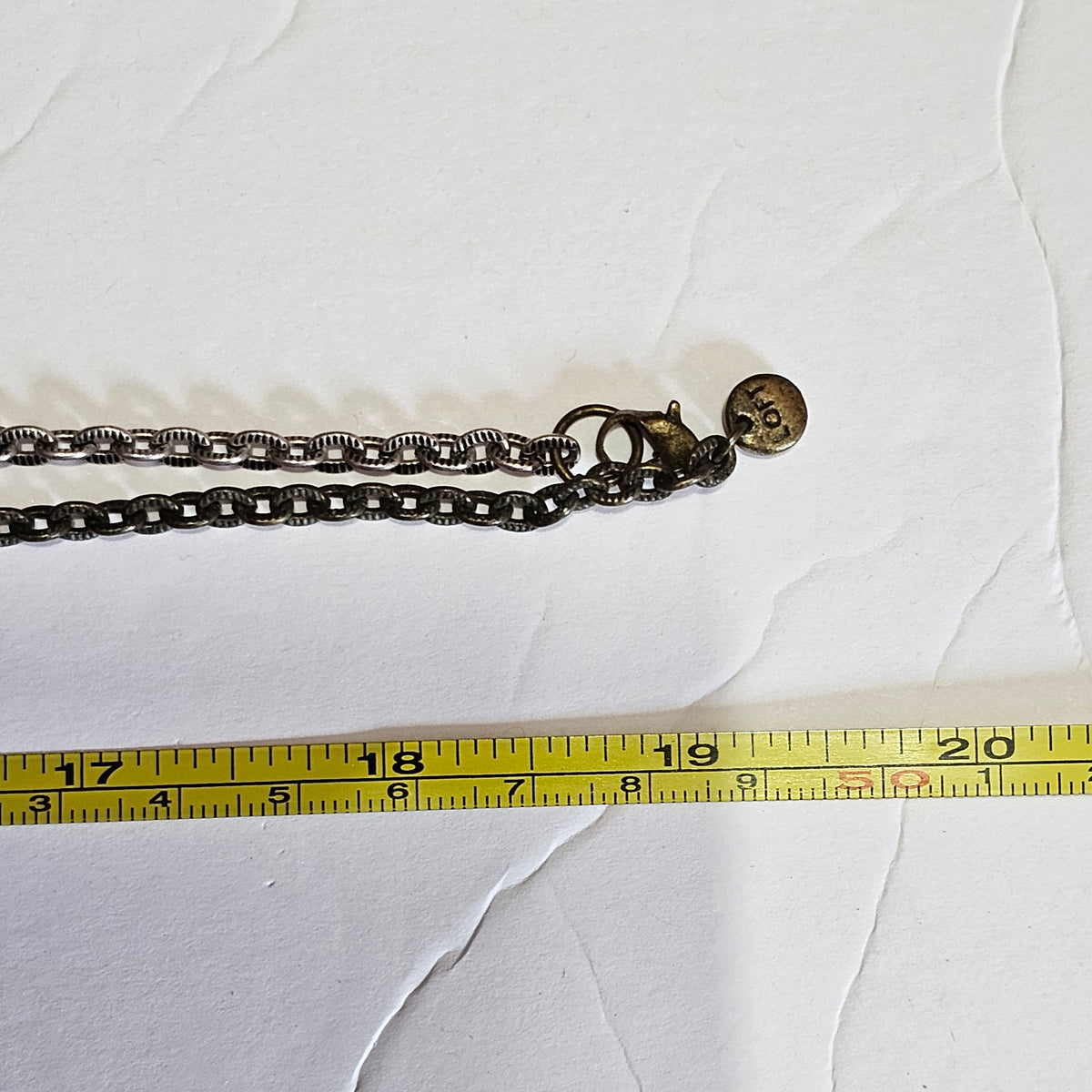 Long 38 in Chain Round Medallion Charm Necklace by Loft
