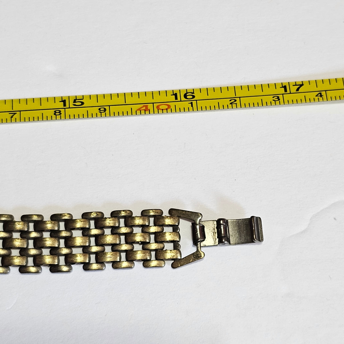 Open Cut Panel Chain Statement Necklace Egyptian Renaissance Viking Vintage Brass