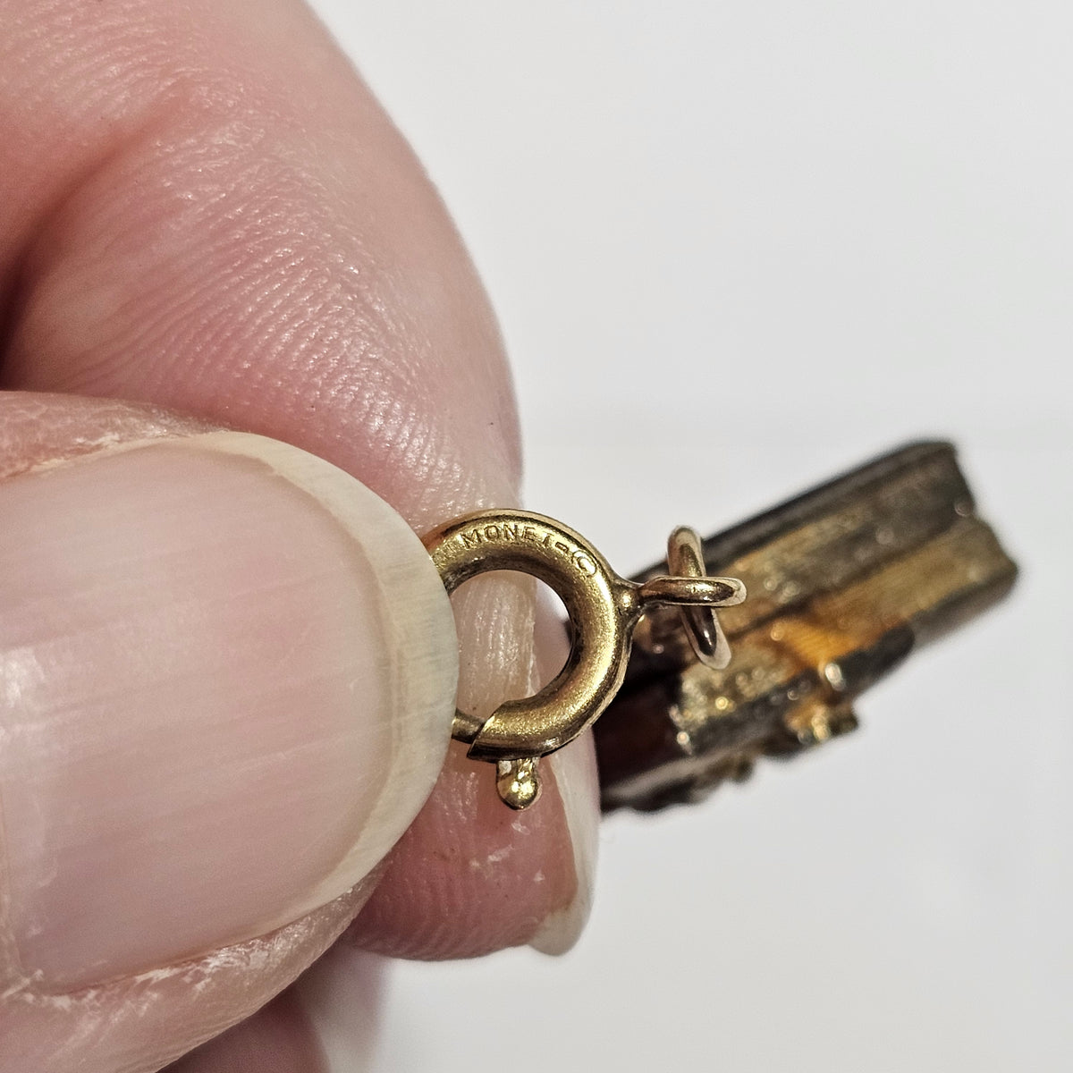 Small Gold-tone Happy Birthday Book Opens Flower Charm Vintage Monet