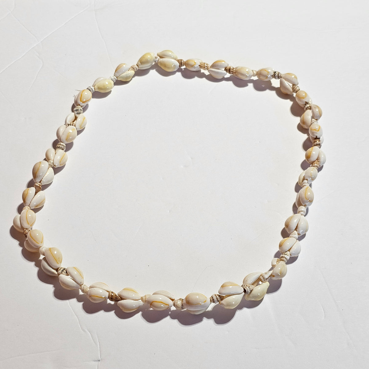 Authentic Hawaiian Puka Shell Stranded Necklace Beachy