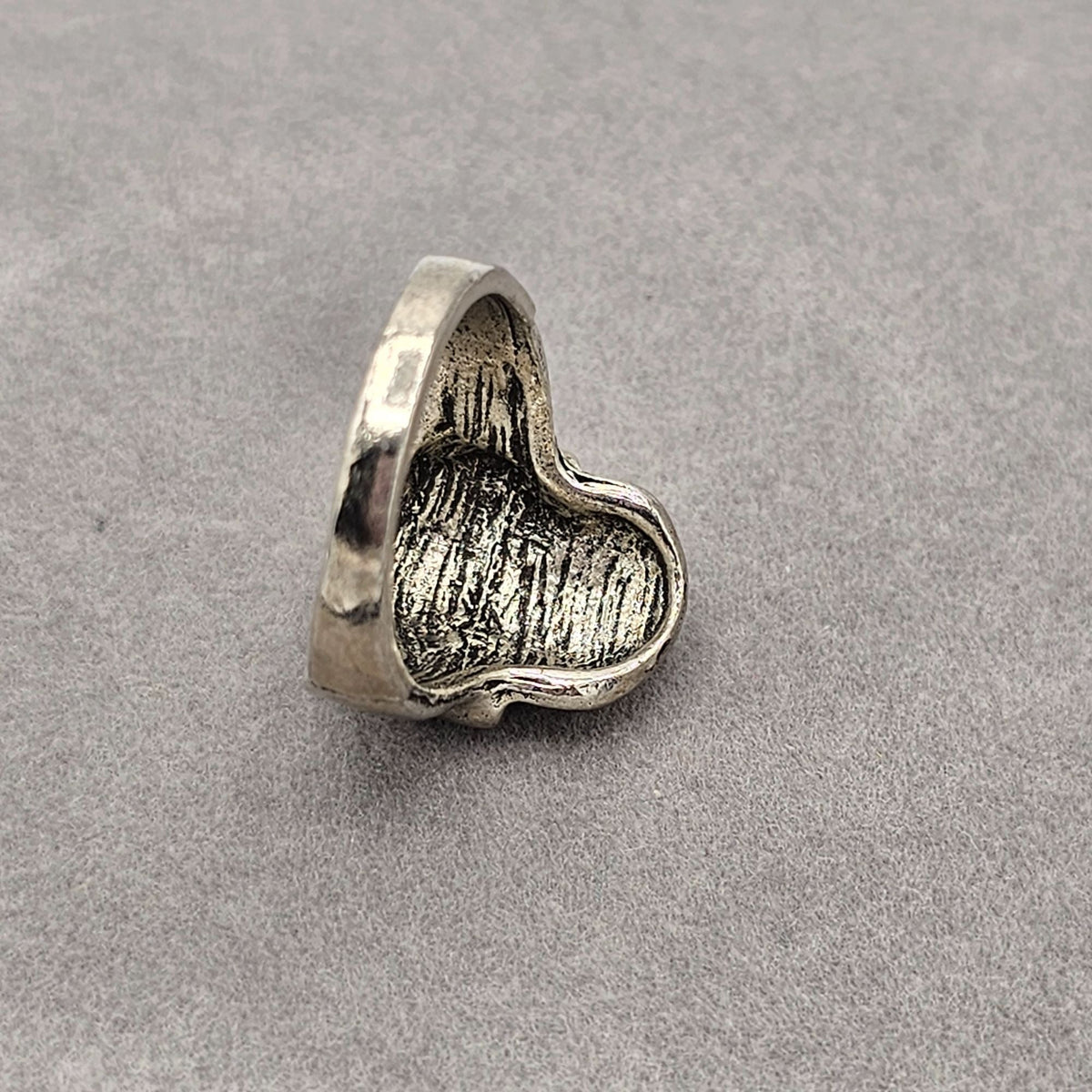 Stainless Steel Skull Bones Hardcore Metal Biker Fashion Ring Size 8.5