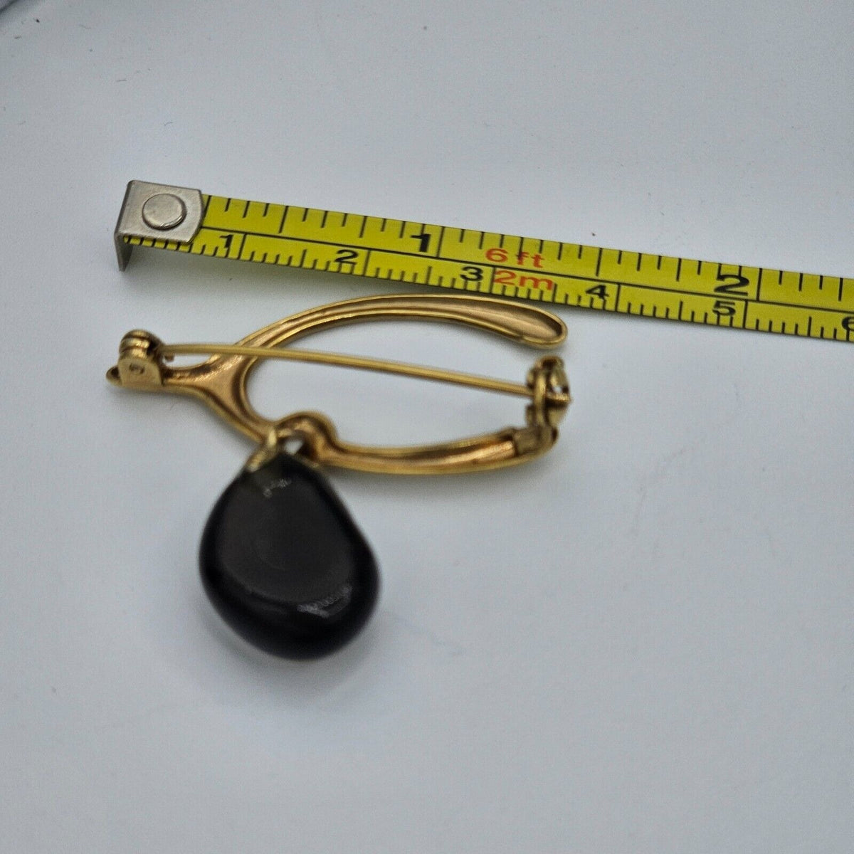 (668) Wishbone Brooch Perfect for Thanksgiving