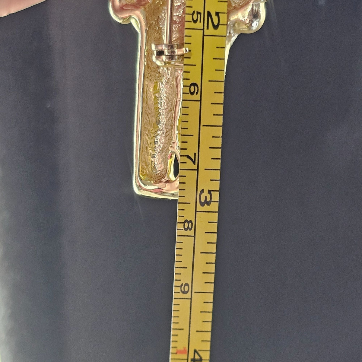 Vintage Gold-Tone Drummer Boy Soldier Brooch Pin Holiday Collectible Jewelry
