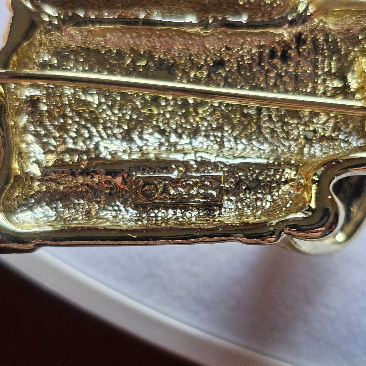 Vintage Gold-Tone Drummer Boy Soldier Brooch Pin Holiday Collectible Jewelry