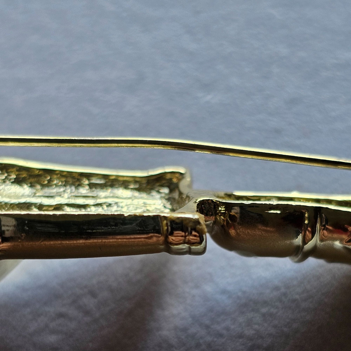 Vintage Gold-Tone Drummer Boy Soldier Brooch Pin Holiday Collectible Jewelry