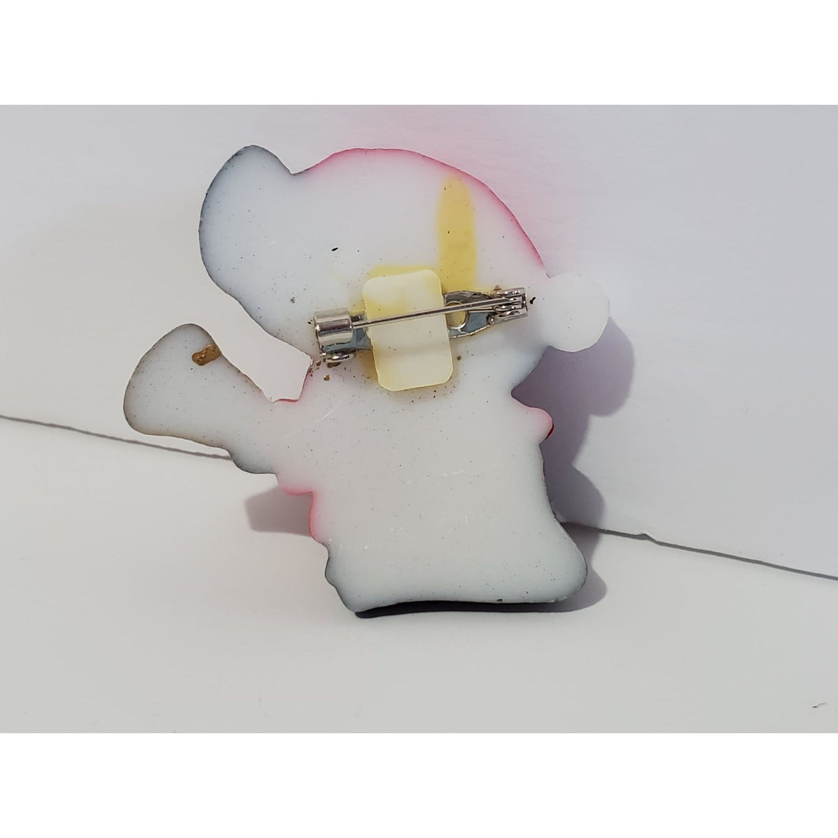 Vintage Holiday Cute Mouse Brooch Pin Christmas Holiday